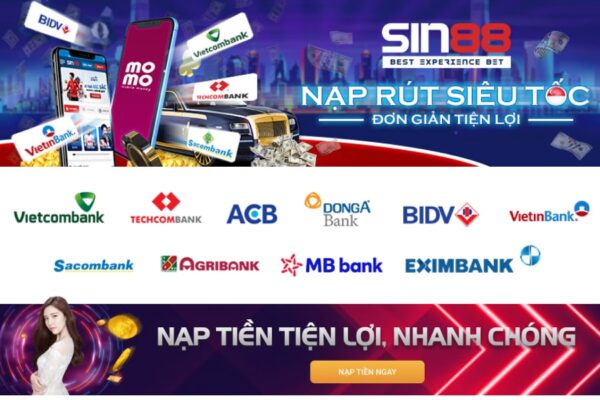 Hướng Dẫn Rút Tiền SIN88 Về Tài Khoản Ngân Hàng “Cực Nhanh" 2 Thực hiện giao dịch nhanh chóng với SIN88