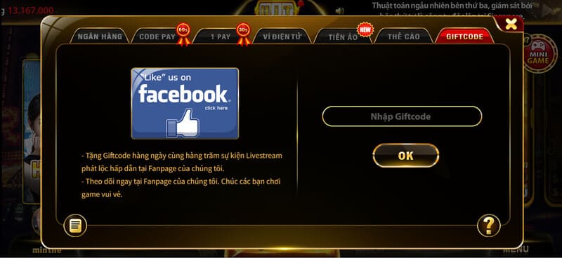 Top 7 game tặng giftcode tài xỉu uy tín cực HOT 2023 
